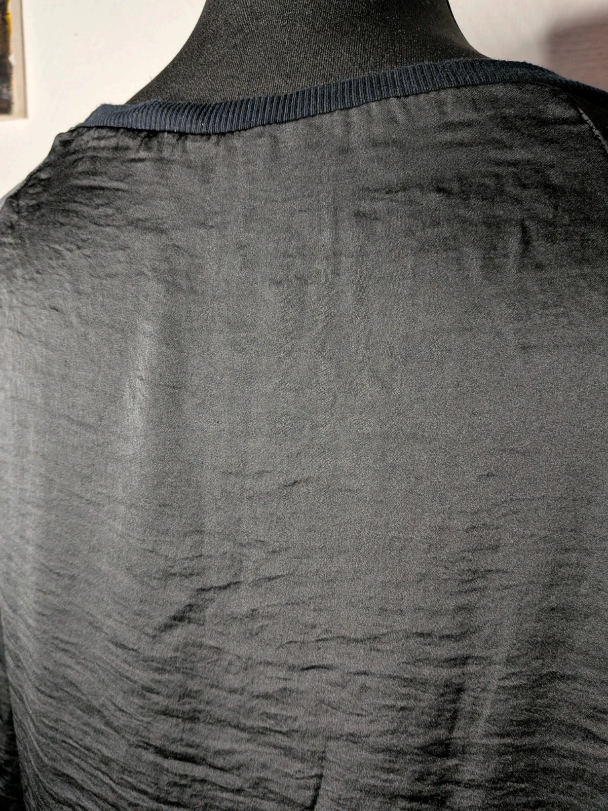 Twee-materialen jurk – photo 8